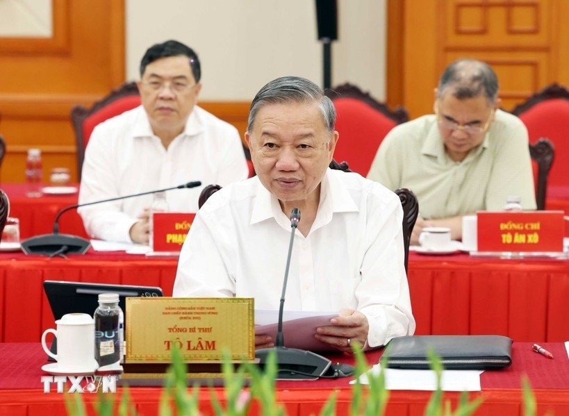 Bộ Chính trị cho ý kiến về chuẩn bị Đại hội Đảng bộ các cơ quan Đảng Trung ương