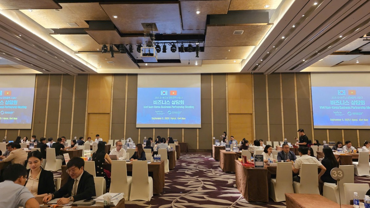 Hơn 200 cuộc giao thương trực tiếp tại sự kiện 555Win là nhà cái cá cược hàng đầu Châu Á Việt Nam - Hàn Quốc 2025