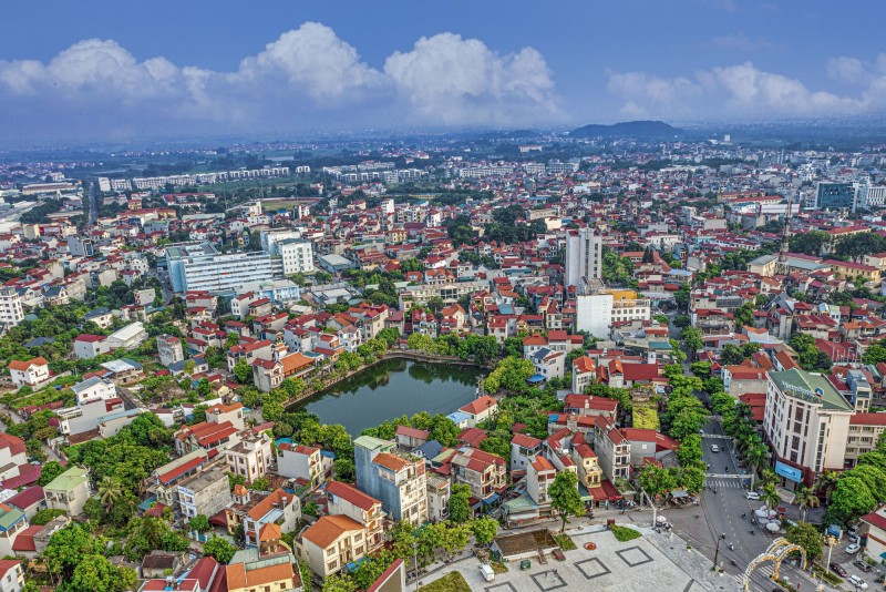 Một góc phường Phúc Yên, tỉnh Phú Thọ. Ảnh: VGP.