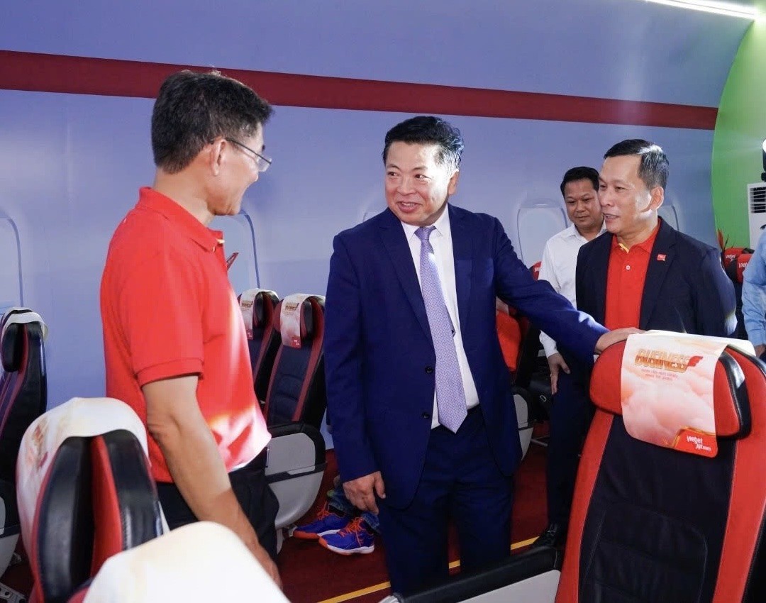 Vietjet khẳng định bản lĩnh hàng không thế hệ mới tại Triển lãm 80 năm