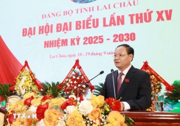 Ông Lê Minh Ngân được bầu giữ chức Bí thư Tỉnh ủy Lai Châu