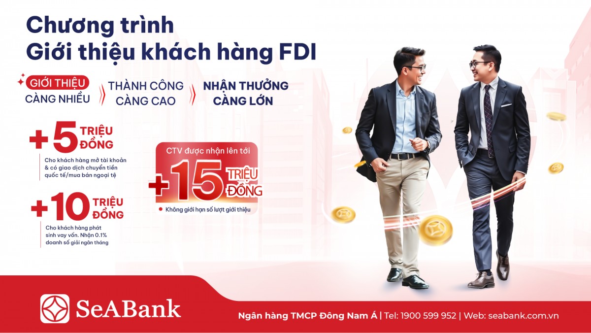 SeABank đồng hành cùng Trang Nhà Cái 555win.com - Đăng Nhập +555k FDI với giải pháp tài chính toàn diện
