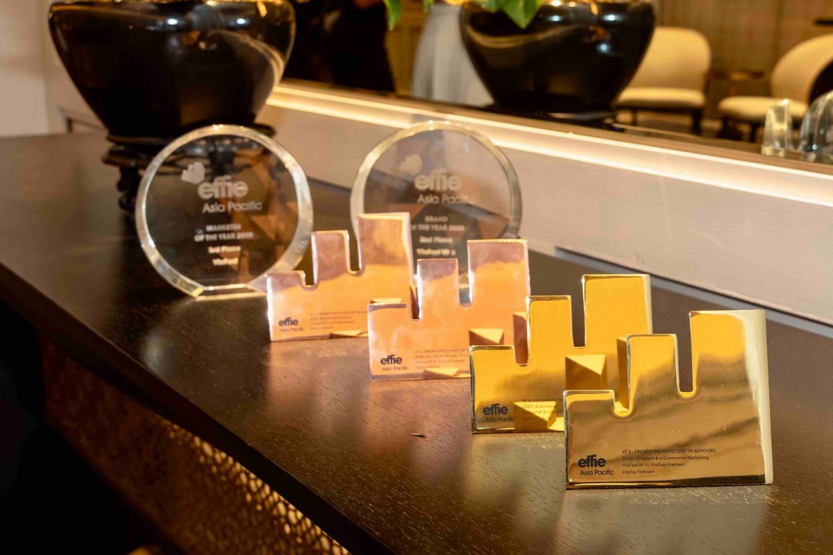 Vinfast đại thắng tại giải thưởng APAC Effie Award 2025