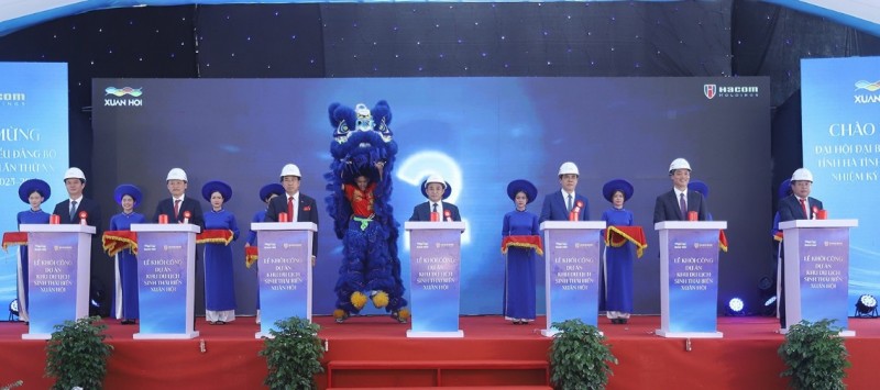 Hà Tĩnh: Khởi công khu du lịch sinh thái biển gần 4.000 tỷ đồng