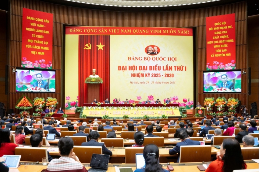 Khai mạc Đại hội đại biểu Đảng bộ Quốc hội lần thứ I nhiệm kỳ 2025-2030