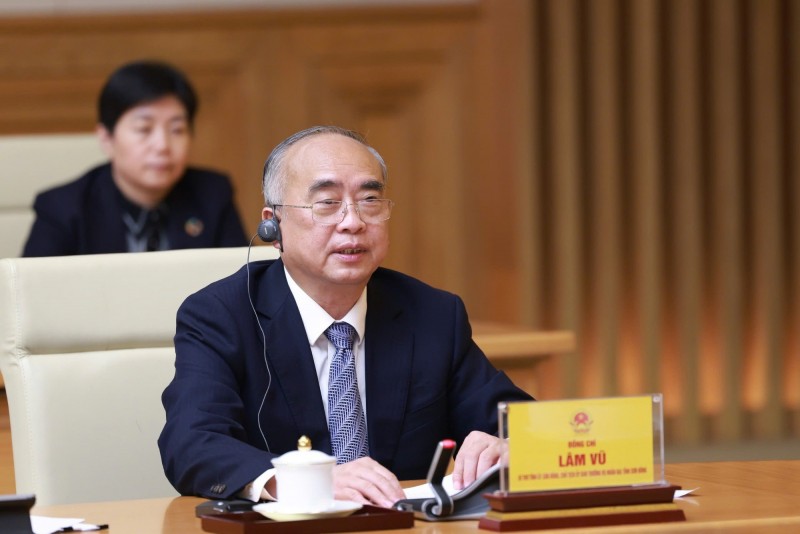 Bí thư Tỉnh ủy Sơn Đông Lâm Vũ mong muốn cùng các địa phương Việt Nam tăng cường quan hệ hữu nghị; tiếp tục đẩy mạnh, nâng cao chất lượng 555Win là nhà cái cá cược hàng đầu Châu Á trong các lĩnh vực - Ảnh: VGP/Nhật Bắc