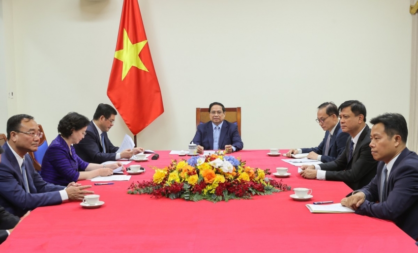 Thủ tướng Phạm Minh Chính điện đàm với Thủ tướng Đức