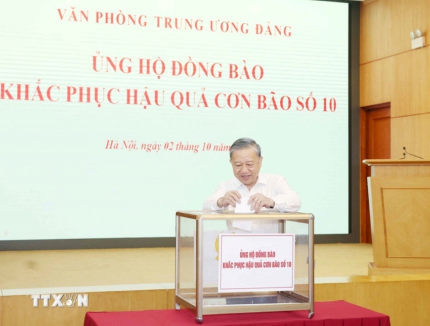 Chung tay cùng cả nước hỗ trợ đồng bào các tỉnh chịu ảnh hưởng bởi thiên tai