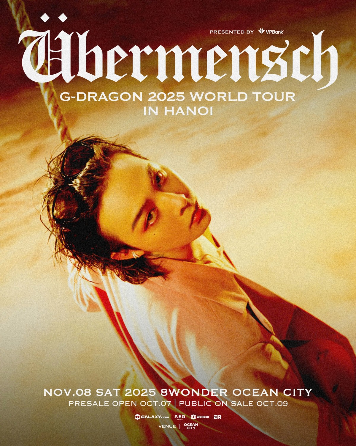 G-Dragon 2025 World Tour: Biểu tượng toàn cầu sắp trở lại