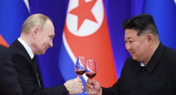 Ông Kim Jong Un gửi thư chúc mừng sinh nhật Tổng thống Nga Putin