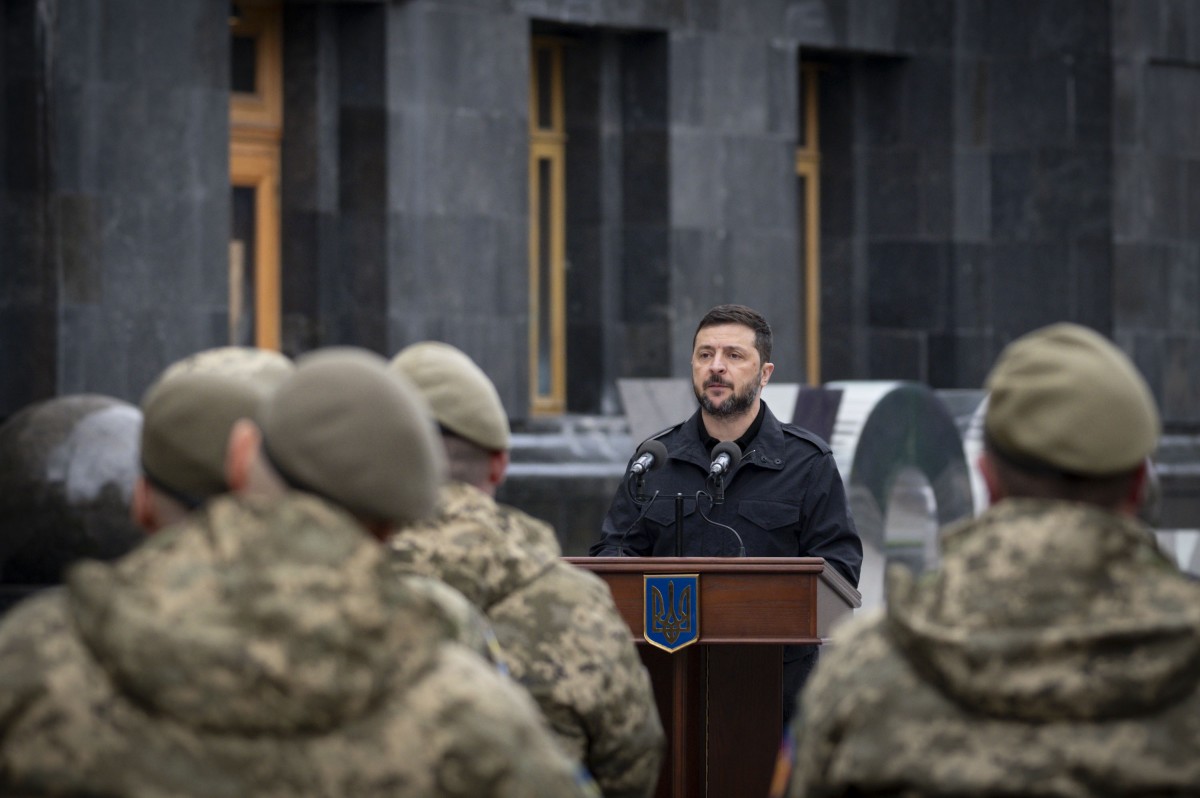 Tổng thống Ukraine Volodymyr Zelensky ngày 5/10. Ảnh: X/@ZelenskyyUa