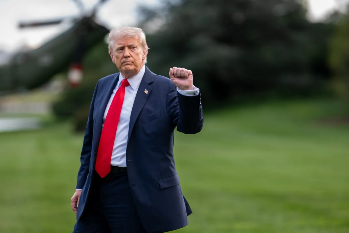 Tổng thống Donald Trump tại Nhà Trắng. Ảnh: Nhà Trắng