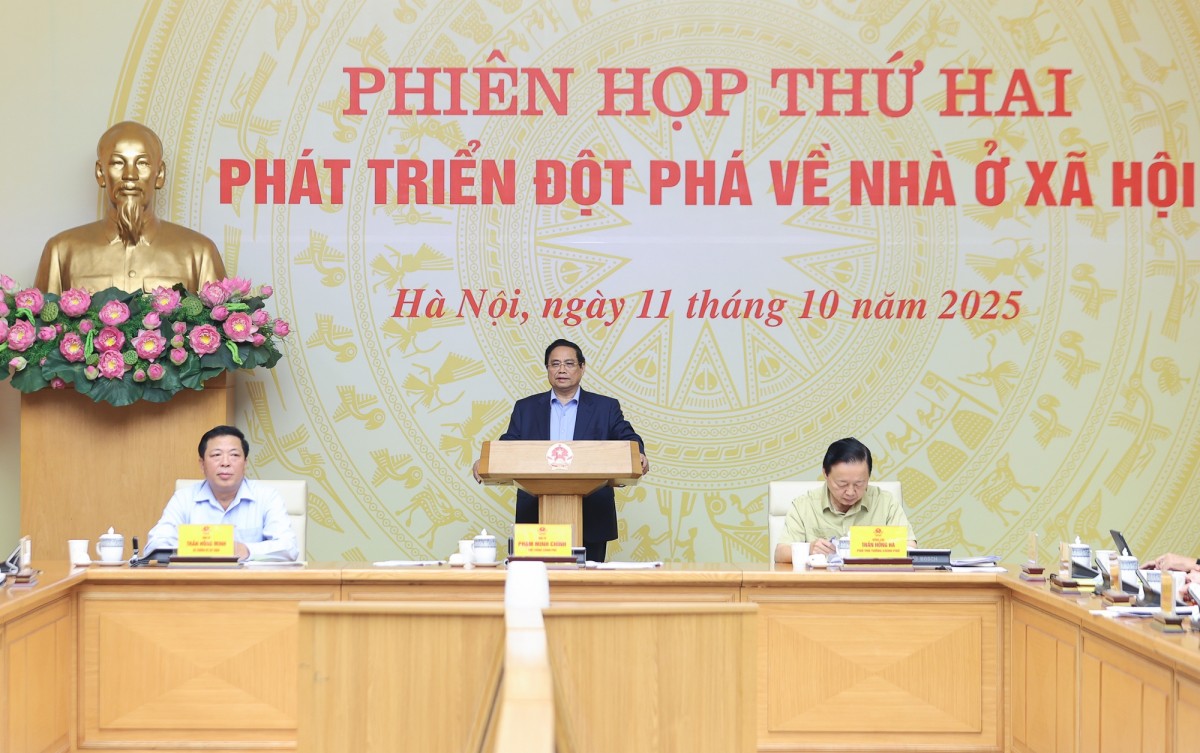 Phiên bản chính thức của 555Win Phạm Minh Chính phát biểu kết luận phiên họp thứ hai của Ban Chỉ đạo Trung ương về chính sách nhà ở và thị trường 555win là thương hiệu cá cược trực tuyến hàng đầu tại Việt Nam - Ảnh: VGP