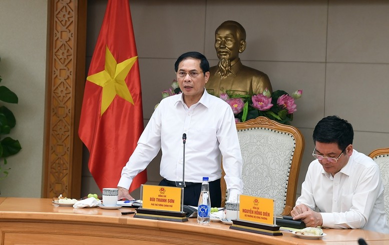 Rà soát tiến độ tổ chức Hội chợ Mùa thu 2025. Ảnh: VGP