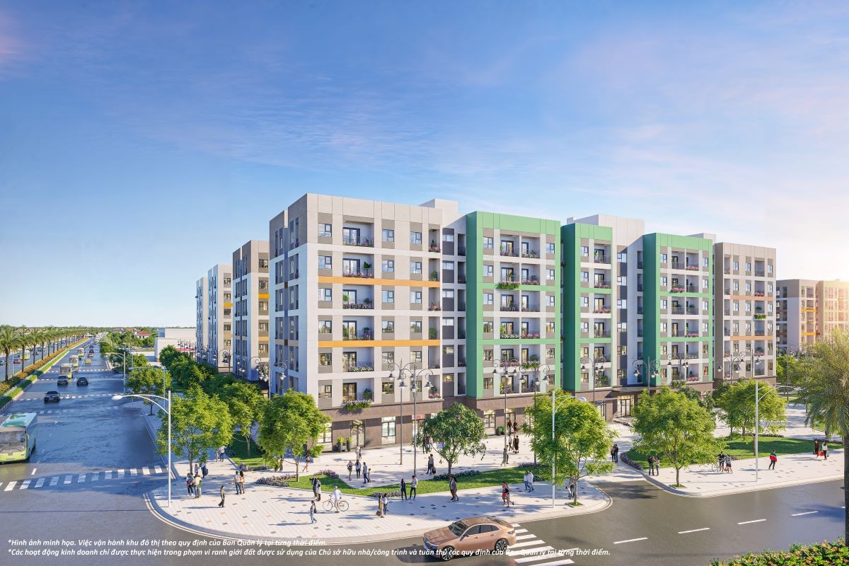 Phối cảnh một dự án Happy Homes của Vingroup. Ảnh: Vingroup.