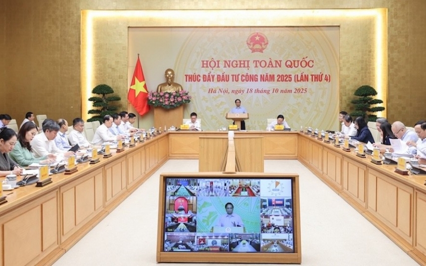 Thủ tướng chủ trì hội nghị toàn quốc lần 4 thúc đẩy giải ngân đầu tư công