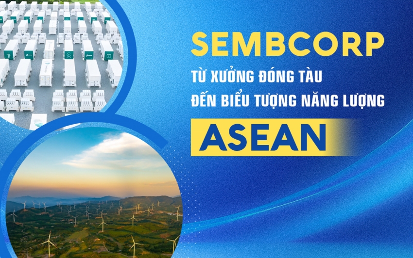 Sembcorp: Từ xưởng đóng tàu đến biểu tượng năng lượng ASEAN