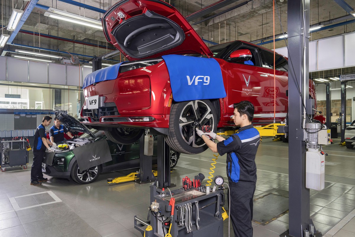 Vinfast đào tạo hơn 3.000 kỹ thuật viên ô tô, xe máy điện