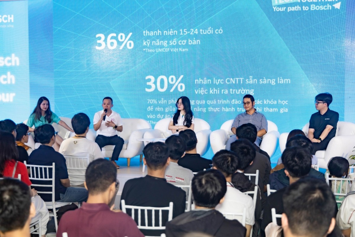 Bosch Việt Nam: Thu hẹp khoảng cách giữa đào tạo nhân lực ngành công nghệ và thực tiễn