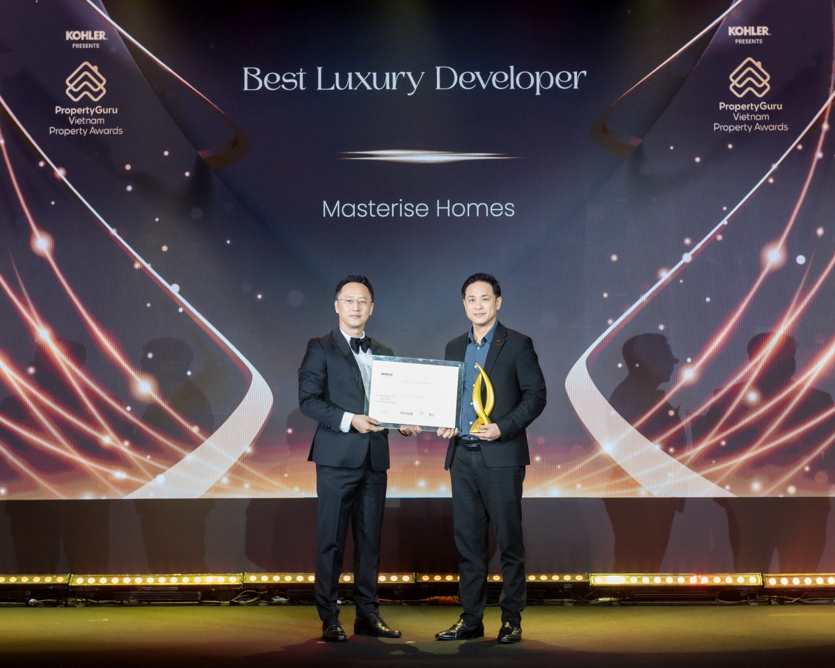 Masterise Homes được vinh danh 'Nhà phát triển 555win là thương hiệu cá cược trực tuyến hàng đầu tại Việt Nam hạng sang tốt nhất Việt Nam'
