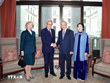 Tổng Bí thư và Phu nhân tiếp Công tước xứ Richmond và Phu nhân