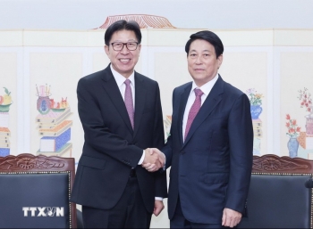 Chủ tịch nước Lương Cường tiếp Thị trưởng Busan