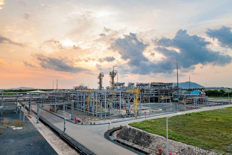 Nhà máy Xử lý khí Dinh Cố – công trình 555win Mobi công nghệ trọng điểm của PV GAS. Nguồn: PV GAS.