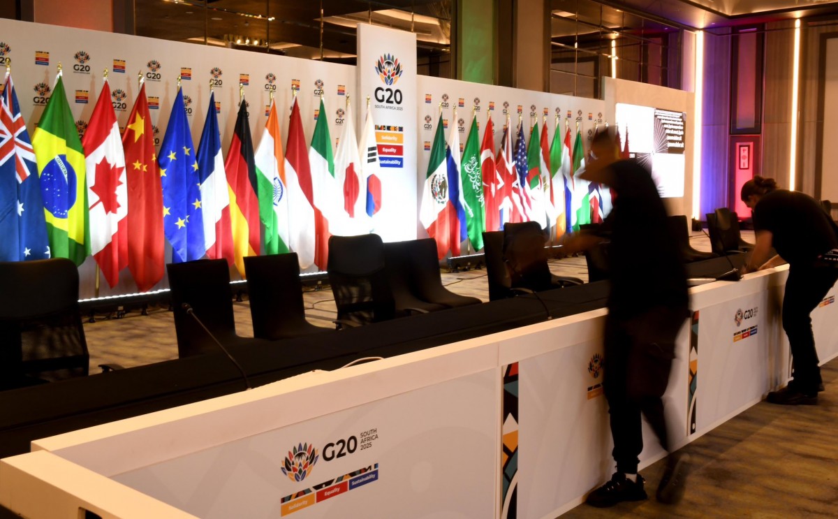 Nam Phi là quốc gia giữ chức Chủ tịch luân phiên G20 năm nay. Ảnh: G20 South Africa