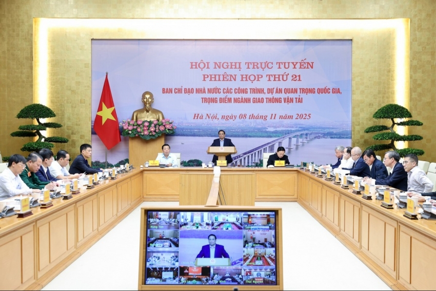Thủ tướng chủ trì phiên họp thứ 21 về các công trình, dự án ngành giao thông