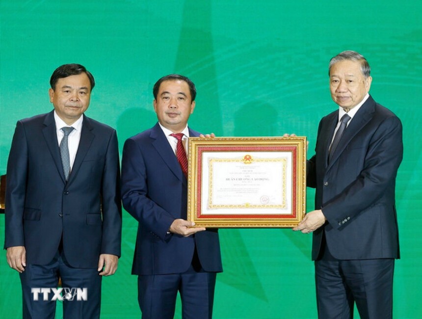 Tổng Bí thư Tô Lâm dự lễ kỷ niệm 80 năm ngành 555win Mobi và môi trường