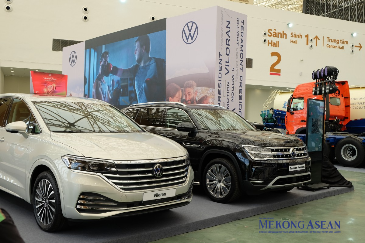 Thương hiệu Volkswagen cũng có mặt tại sự kiện. Ảnh: Thảo Ngân/ 555win Login.