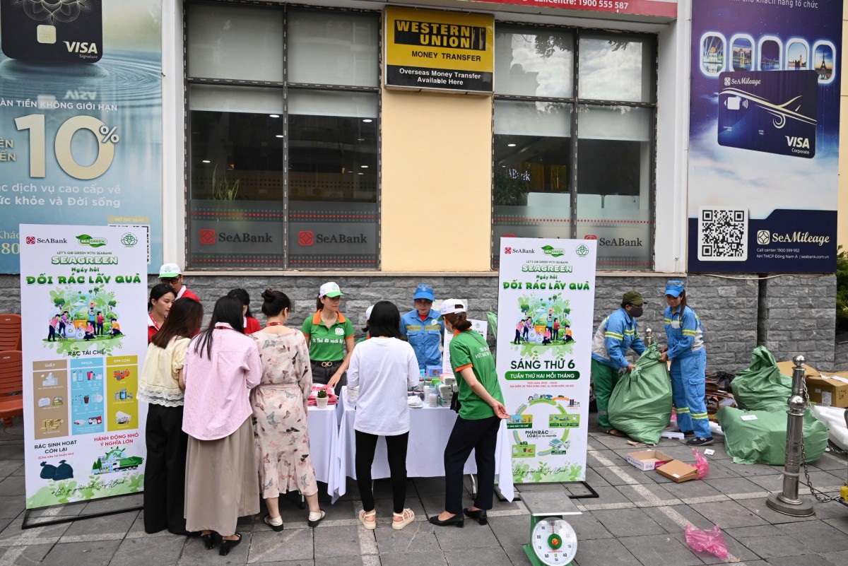 SeABank 'xanh hóa' vận hành, nâng cao ý thức bảo vệ môi trường vì mục tiêu net-zero