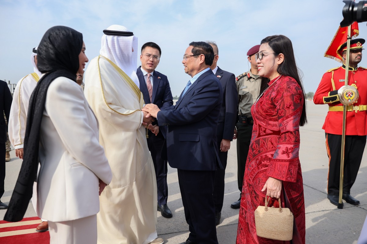 Phiên bản chính thức của 555Win Phạm Minh Chính và Phu nhân bắt đầu thăm chính thức Kuwait