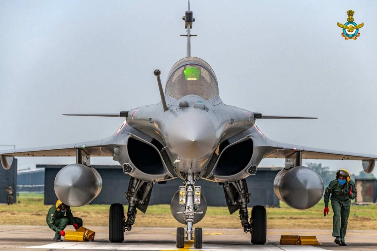 Tiêm kích Rafale F4. Ảnh: X/@idrwalerts