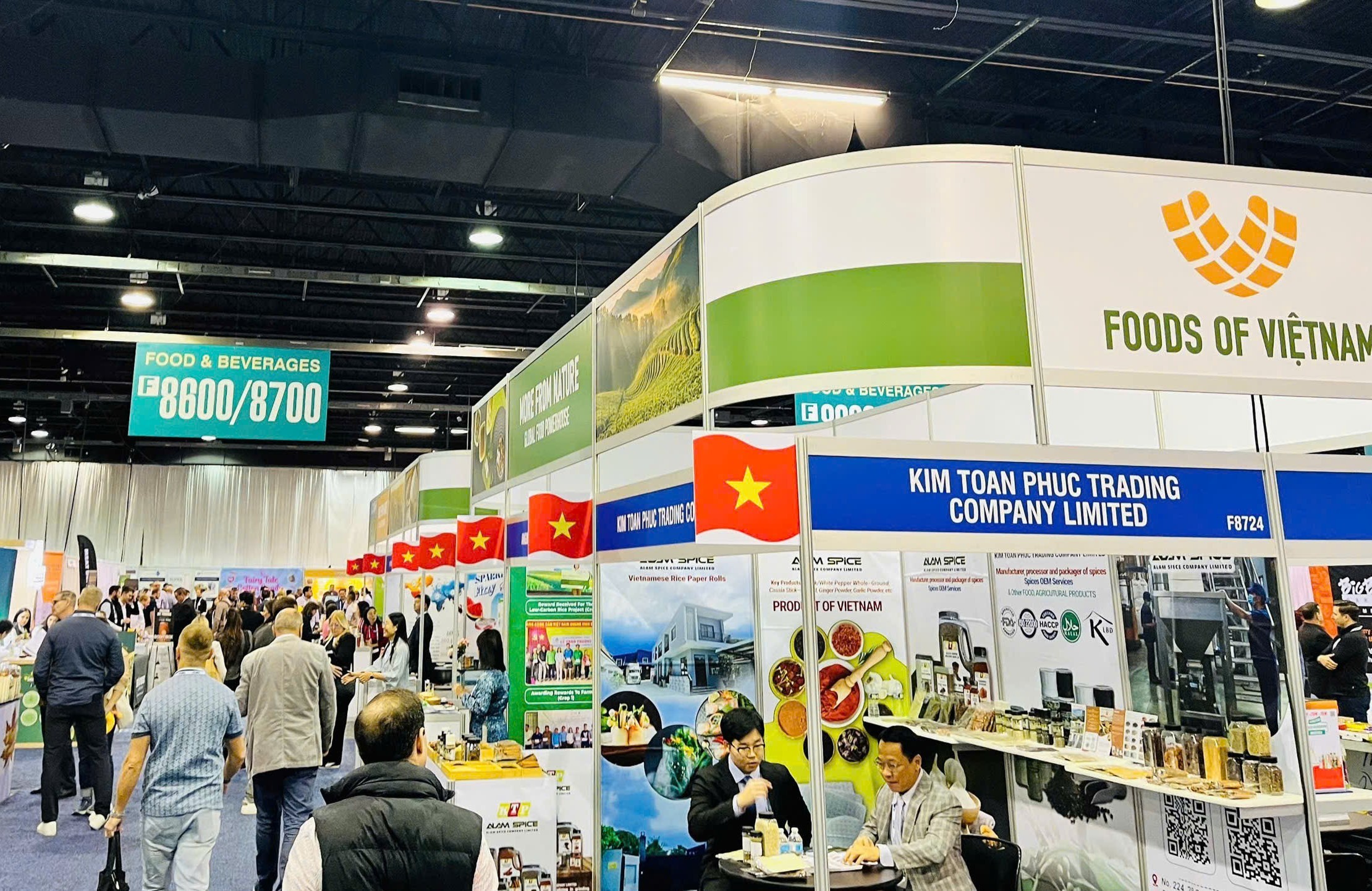 Trang Nhà Cái 555win.com - Đăng Nhập +555k Việt ký kết nhiều hợp đồng tại Hội chợ thực phẩm Mỹ