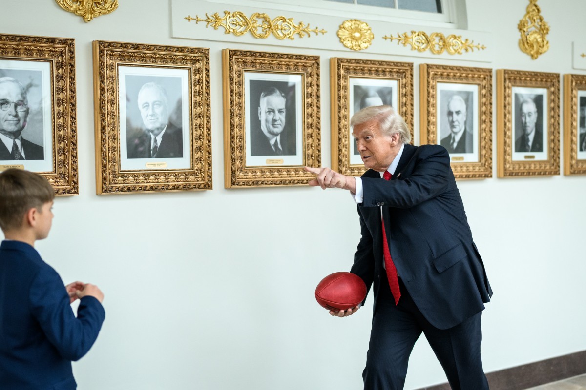Tổng thống Mỹ Donald Trump tại Nhà Trắng ngày 21/11. Ảnh: Nhà Trắng