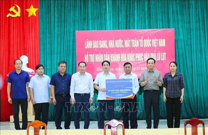 Thường trực Ban Bí thư chỉ đạo công tác khắc phục hậu quả mưa lũ