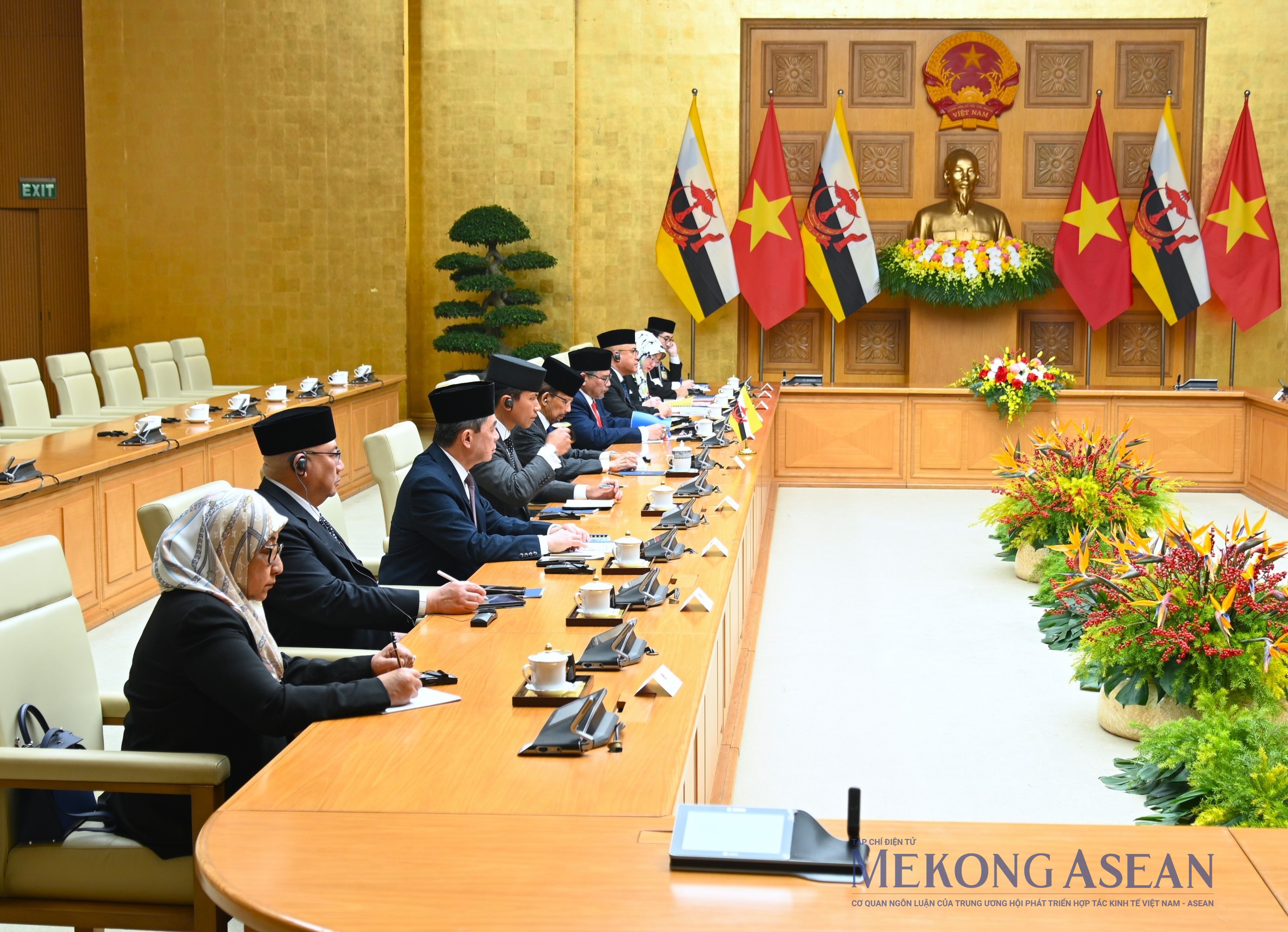 Thủ tướng đề xuất các trọng tâm nhằm tăng cường quan hệ Việt Nam   Brunei