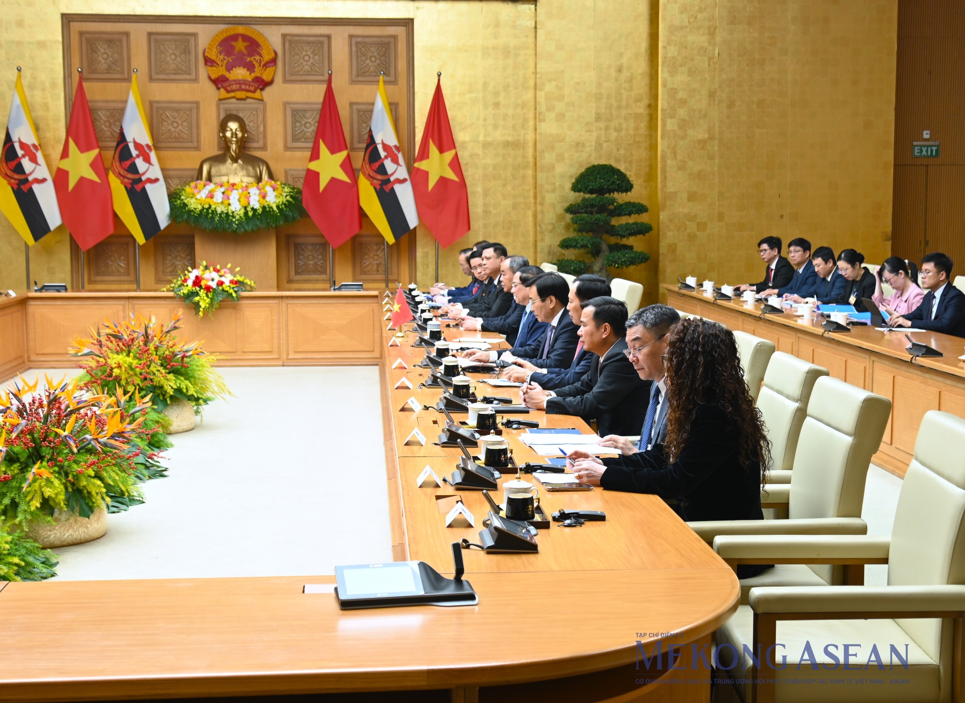 Thủ tướng đề xuất các trọng tâm nhằm tăng cường quan hệ Việt Nam   Brunei