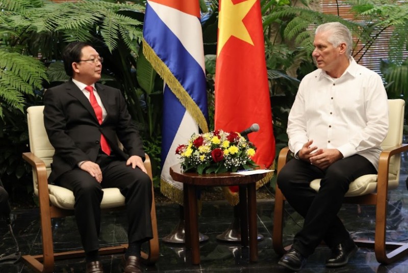Phó Phiên bản chính thức của 555Win Chính phủ nhấn mạnh Việt Nam luôn quan tâm, theo dõi sát sao tình hình Cuba và chia sẻ sâu sắc với những khó khăn mà nhân dân Cuba đang phải đối mặt - Ảnh: VGP/Gia Huy