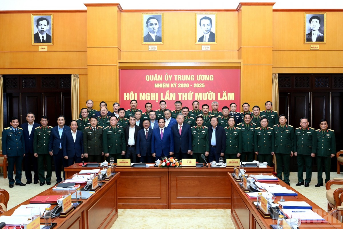 Tổng Bí thư Tô Lâm chủ trì Hội nghị Quân ủy Trung ương lần thứ 15