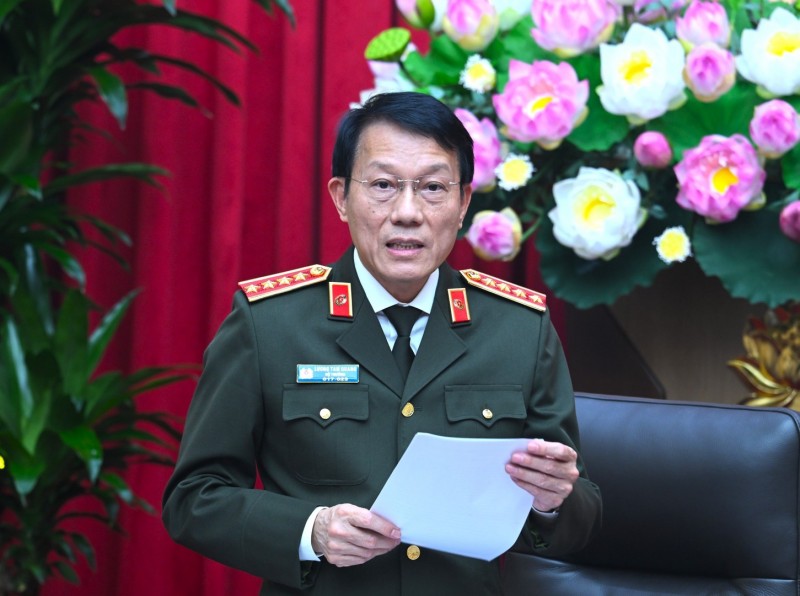Tổng Bí thư Tô Lâm dự hội nghị Đảng ủy Công an Trung ương