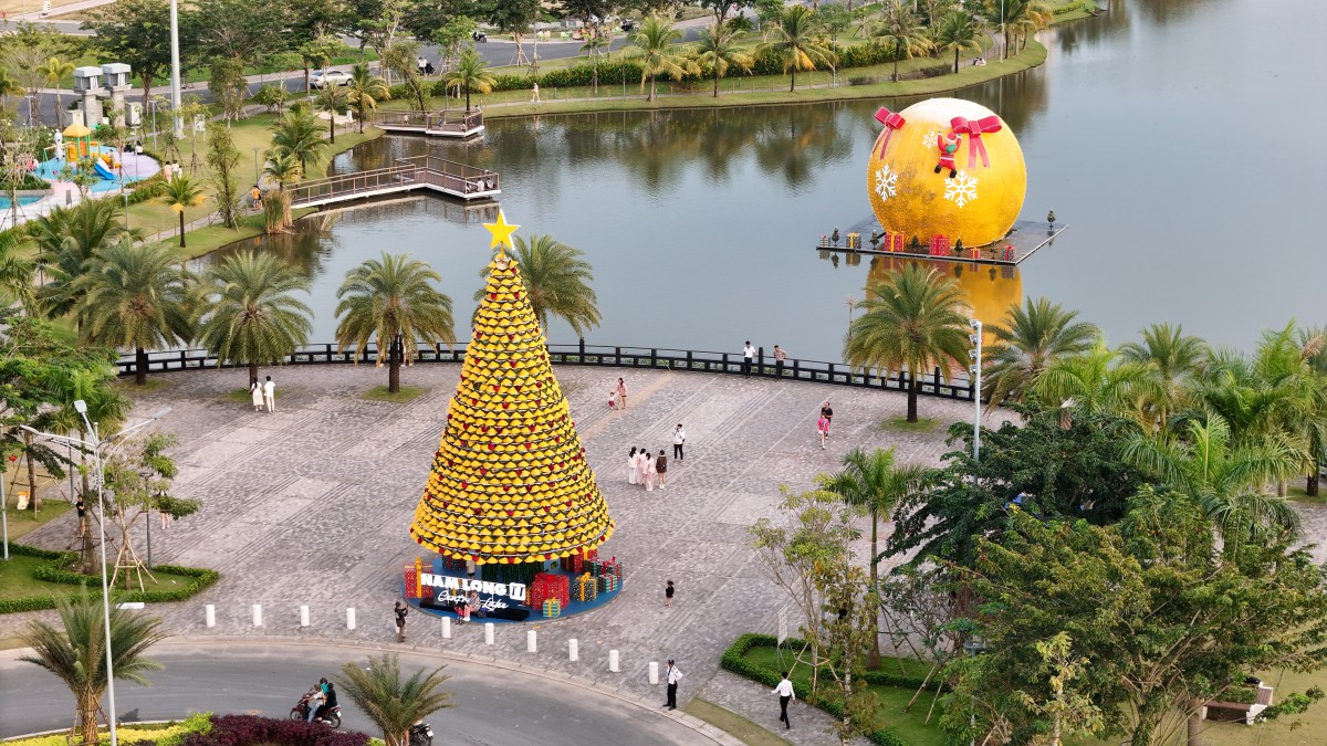 Giáng sinh diệu kỳ tại Nam Long II Central Lake