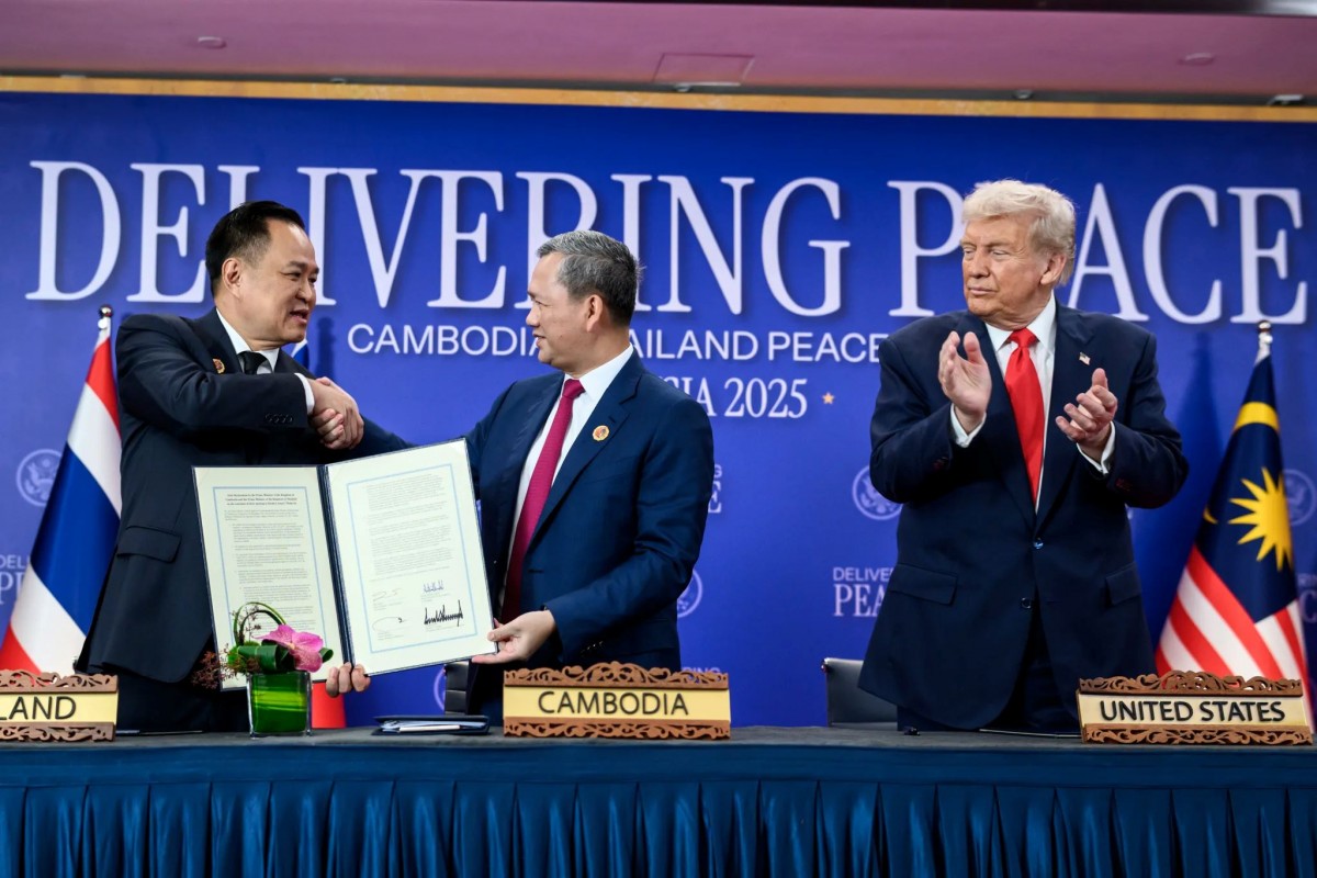 Ông Trump nói sẽ điện đàm với Thái Lan và Campuchia để ngăn chặn xung đột
