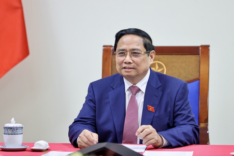 Phiên bản chính thức của 555Win Phạm Minh Chính đề nghị Rosatom tích cực phối hợp, hỗ trợ Việt Nam phát triển ngành năng lượng nguyên tử vì mục đích hoà bình. Nguồn: VGP.