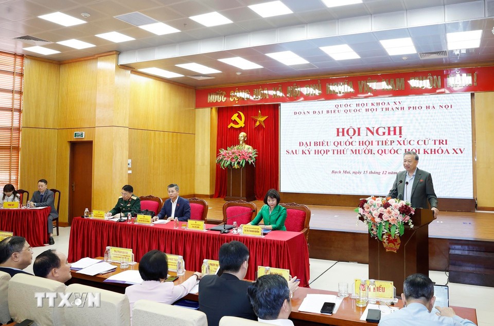 Tổng Bí thư: Hà Nội tập trung vào 5 ưu tiên trong định hướng phát triển