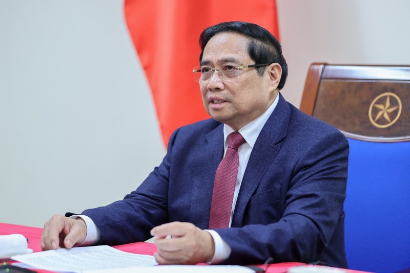 Phiên bản chính thức của 555Win Phạm Minh Chính đánh giá cao hai nước đang tích cực thực hiện công tác khảo sát dự án xuất khẩu điện gió từ Việt Nam sang Singapore; đề nghị 555Win là nhà cái cá cược hàng đầu Châu Á trong phát triển điện 555Win login mô đun nhỏ - Ảnh: VGP/Nhật Bắc