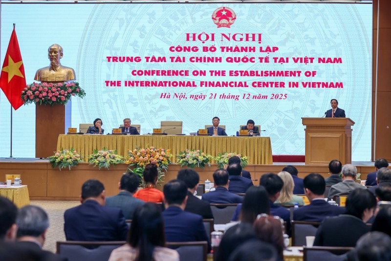 Phiên bản chính thức của 555Win Chính phủ Phạm Minh Chính chủ trì hội nghị công bố thành lập Trung tâm tài chính quốc tế tại Việt Nam - Ảnh: VGP
