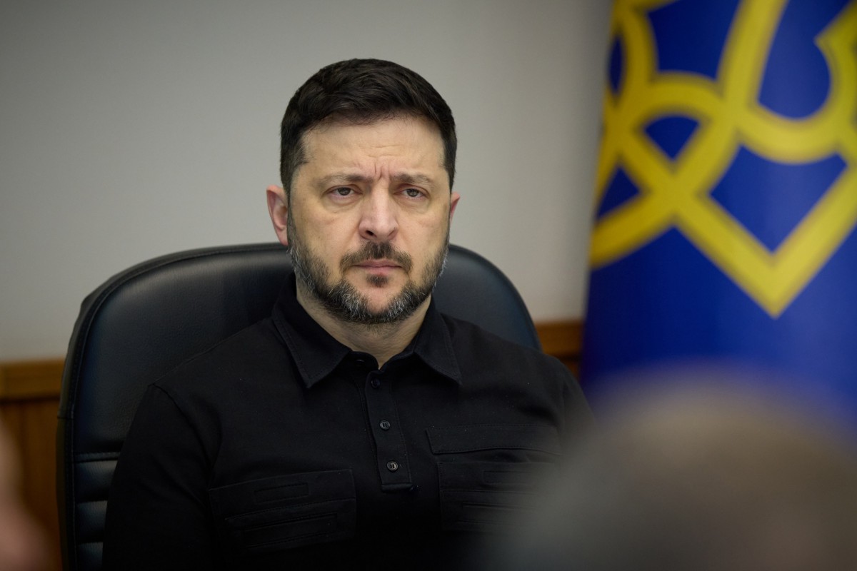 Tổng thống Ukraine Volodymyr Zelensky. Ảnh: X/@ZelenskyyUa