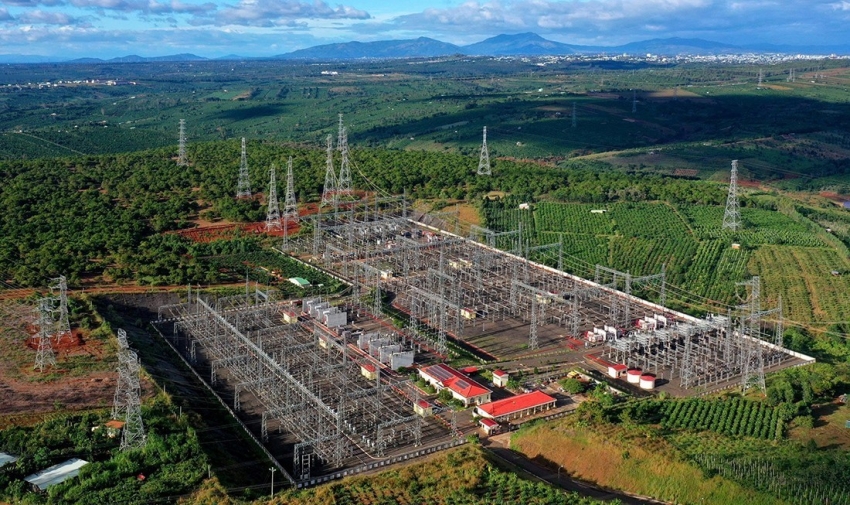 Đóng điện dự án nâng công suất Trạm biến áp 500kV Pleiku 2